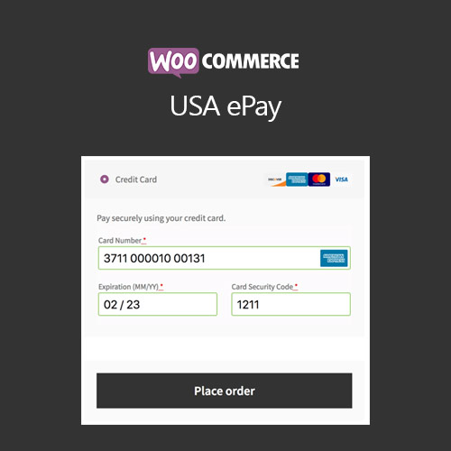 WooCommerce USA ePay 2.3.0